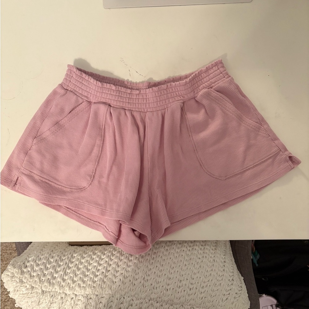aeropostale pink pj shorts